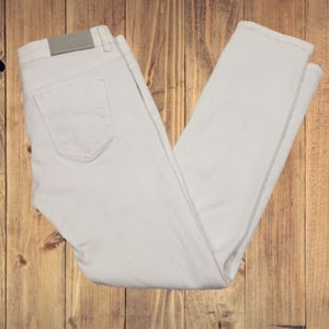 Victoria Beckham 27 White Skinny Ankle Denim Jeans